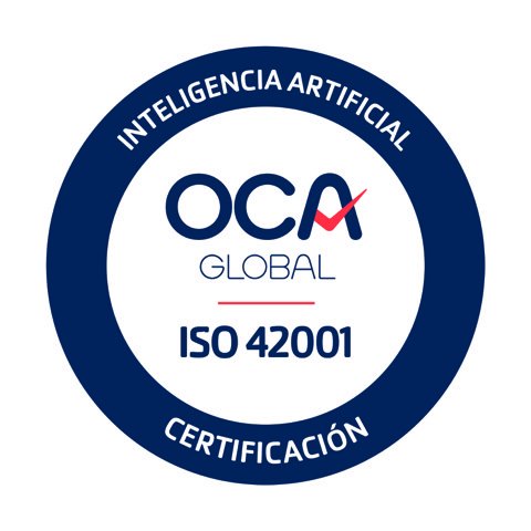 Marca de certificación de OCA Global para ISO 42001