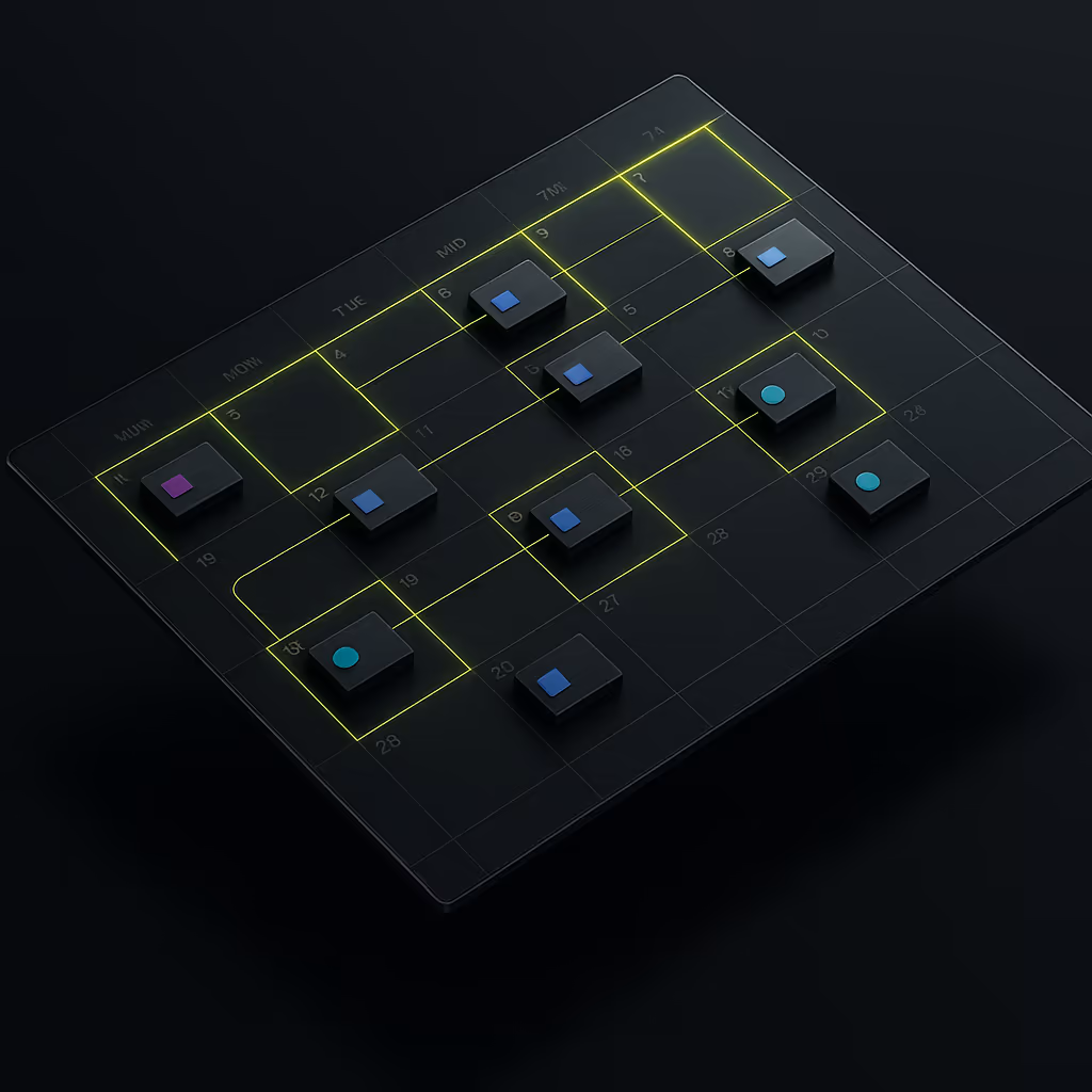 Calendario editorial para redes sociales