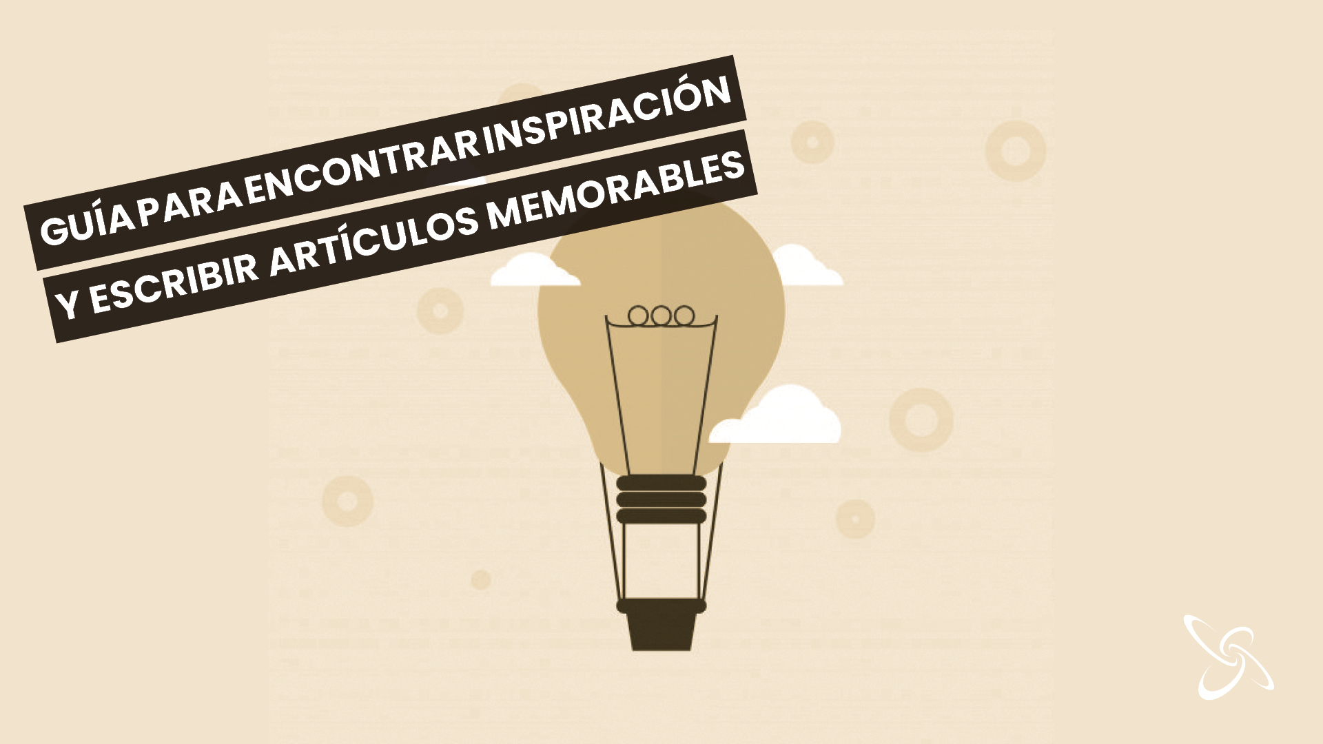 Una guia per trobar fonts d'inspiració i escriure articles memorables